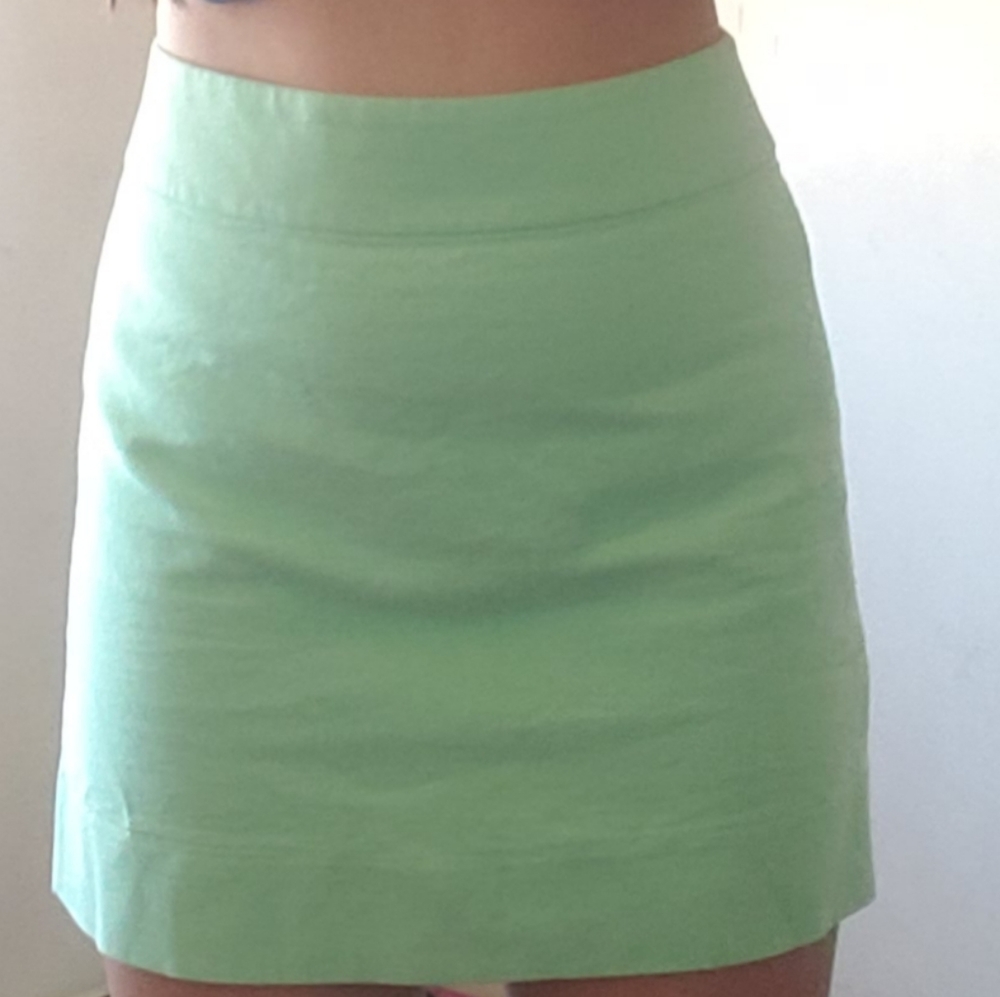 J. Crew Mini Skirt, Mint
